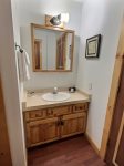 Second bathroom vanity